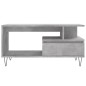 vidaXL Couchtisch Betongrau 90x49x45 cm Holzwerkstoff vidaXL Couchtisch Betongrau 90x49x45 cm Holzwerkstoff