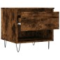 vidaXL Couchtische 2 Stk. Räuchereiche 50x46x50 cm Holzwerkstoff vidaXL Couchtische 2 Stk. Räuchereiche 50x46x50 cm Holzwerkstoff
