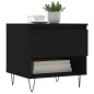 vidaXL Couchtisch Schwarz 50x46x50 cm Holzwerkstoff vidaXL Couchtisch Schwarz 50x46x50 cm Holzwerkstoff