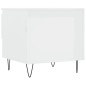 vidaXL Couchtisch Hochglanz-Weiß 50x46x50 cm Holzwerkstoff vidaXL Couchtisch Hochglanz-Weiß 50x46x50 cm Holzwerkstoff