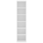 vidaXL CD-Schrank Weiß 21x20x88 cm Holzwerkstoff vidaXL CD-Schrank Weiß 21x20x88 cm Holzwerkstoff