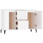 vidaXL Sideboard Weiß 104x35x70 cm Holzwerkstoff vidaXL Sideboard Weiß 104x35x70 cm Holzwerkstoff