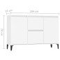 vidaXL Sideboard Weiß 104x35x70 cm Holzwerkstoff vidaXL Sideboard Weiß 104x35x70 cm Holzwerkstoff
