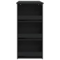 vidaXL Bartisch mit Ablagefläche Schwarz 102x50x103,5 cm Holzwerkstoff vidaXL Bartisch mit Ablagefläche Schwarz 102x50x103,5 cm Holzwerkstoff