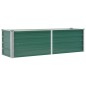 vidaXL Garten-Hochbeet Verzinkter Stahl 160x40x45 cm Grün vidaXL Garten-Hochbeet Verzinkter Stahl 160x40x45 cm Grün