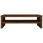 vidaXL Monitorständer Braun Eichen-Optik 42x24x13 cm Holzwerkstoff vidaXL Monitorständer Braun Eichen-Optik 42x24x13 cm Holzwerkstoff