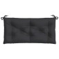 vidaXL Gartenbank-Auflagen 2 Stk. Schwarz 100x50x7 cm Oxford-Gewebe vidaXL Gartenbank-Auflagen 2 Stk. Schwarz 100x50x7 cm Oxford-Gewebe