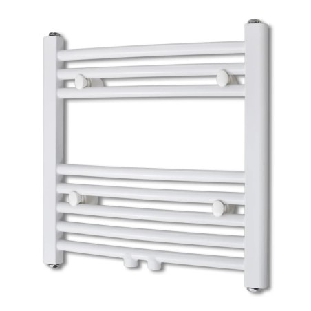 vidaXL Badheizkörper Handtuchhalter Gebogen 480x480 mm 