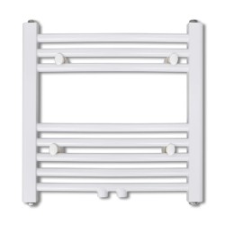 vidaXL Badheizkörper Handtuchhalter Gebogen 480x480 mm 