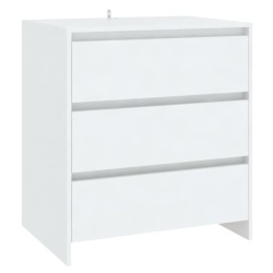 vidaXL Sideboard Weiß 70x41x75 cm Holzwerkstoff