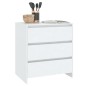 vidaXL Sideboard Weiß 70x41x75 cm Holzwerkstoff vidaXL Sideboard Weiß 70x41x75 cm Holzwerkstoff