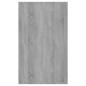 vidaXL Sideboard mit 3 Schubladen Grau Sonoma 120x41x75 cm vidaXL Sideboard mit 3 Schubladen Grau Sonoma 120x41x75 cm