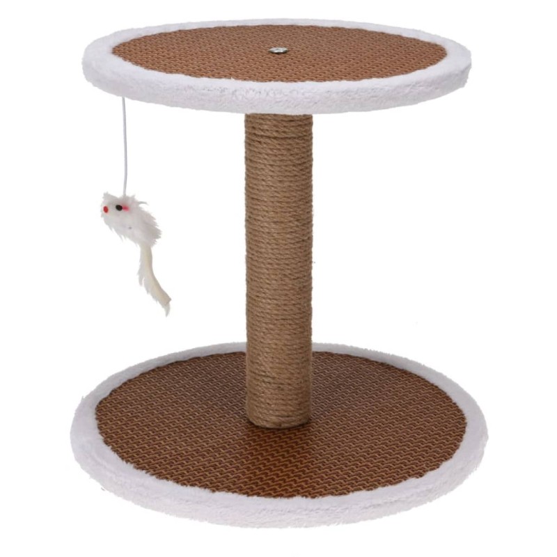 Pets Collection Kratzbaum auf Ständer mit Spielmaus 35x35x33 cm Pets Collection Kratzbaum auf Ständer mit Spielmaus 35x35x33 cm