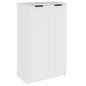 vidaXL Schuhschrank Weiß 59x35x100 cm Holzwerkstoff vidaXL Schuhschrank Weiß 59x35x100 cm Holzwerkstoff