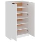 vidaXL Schuhschrank Weiß 59x35x100 cm Holzwerkstoff vidaXL Schuhschrank Weiß 59x35x100 cm Holzwerkstoff