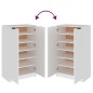 vidaXL Schuhschrank Weiß 59x35x100 cm Holzwerkstoff vidaXL Schuhschrank Weiß 59x35x100 cm Holzwerkstoff