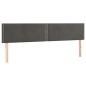 vidaXL Boxspringbett mit Matratze Dunkelgrau 180x200 cm Samt vidaXL Boxspringbett mit Matratze Dunkelgrau 180x200 cm Samt