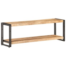 vidaXL TV-Schrank 120x30x40 cm Raues Mangoholz