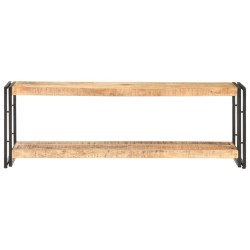 vidaXL TV-Schrank 120x30x40 cm Raues Mangoholz