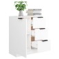 vidaXL Sideboard Weiß 60x30x70 cm Holzwerkstoff vidaXL Sideboard Weiß 60x30x70 cm Holzwerkstoff
