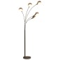 vidaXL Stehlampe 200 cm 5 x E14 Silbern vidaXL Stehlampe 200 cm 5 x E14 Silbern