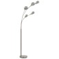 vidaXL Stehlampe 200 cm 5 x E14 Silbern vidaXL Stehlampe 200 cm 5 x E14 Silbern