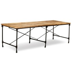 vidaXL Esstisch Mangoholz Massiv 240 cm     