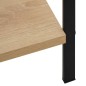 vidaXL Bücherregal 4 Regalböden Eiche 60×27,6×124,5 cm Holzwerkstoff vidaXL Bücherregal 4 Regalböden Eiche 60×27,6×124,5 cm Holzwerkstoff