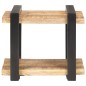 vidaXL Nachttisch 50x40x40 cm Raues Mangoholz vidaXL Nachttisch 50x40x40 cm Raues Mangoholz