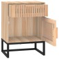 vidaXL Nachttisch 40x30x55,5 cm Holzwerkstoff & Eisen vidaXL Nachttisch 40x30x55,5 cm Holzwerkstoff & Eisen