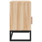 vidaXL Nachttisch 40x30x55,5 cm Holzwerkstoff & Eisen vidaXL Nachttisch 40x30x55,5 cm Holzwerkstoff & Eisen