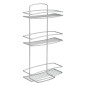 Metaltex Duschregal mit 3 Etagen Onda Silbern Metaltex Duschregal mit 3 Etagen Onda Silbern