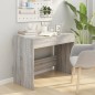 vidaXL Schreibtisch Grau Sonoma 101x50x76,5 cm Holzwerkstoff vidaXL Schreibtisch Grau Sonoma 101x50x76,5 cm Holzwerkstoff
