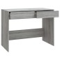 vidaXL Schreibtisch Grau Sonoma 101x50x76,5 cm Holzwerkstoff vidaXL Schreibtisch Grau Sonoma 101x50x76,5 cm Holzwerkstoff