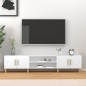 vidaXL TV-Schrank Weiß 180x31,5x40 cm Holzwerkstoff vidaXL TV-Schrank Weiß 180x31,5x40 cm Holzwerkstoff
