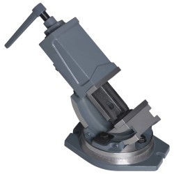 vidaXL 2-Achsen-Schraubstock Kippbar 100 mm