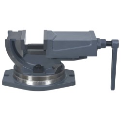 vidaXL 2-Achsen-Schraubstock Kippbar 100 mm