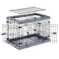 Ferplast Hundekäfig Superior 75 77x51x55 cm Schwarz Ferplast Hundekäfig Superior 75 77x51x55 cm Schwarz