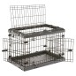Ferplast Hundekäfig Superior 75 77x51x55 cm Schwarz Ferplast Hundekäfig Superior 75 77x51x55 cm Schwarz