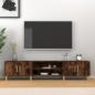 vidaXL TV-Schrank Räuchereiche 180x31,5x40 cm Holzwerkstoff vidaXL TV-Schrank Räuchereiche 180x31,5x40 cm Holzwerkstoff
