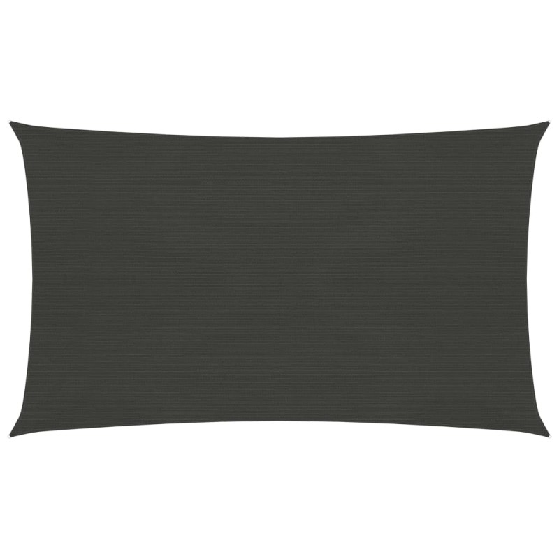 vidaXL Sonnensegel 160 g/m² Anthrazit 3x6 m HDPE vidaXL Sonnensegel 160 g/m² Anthrazit 3x6 m HDPE