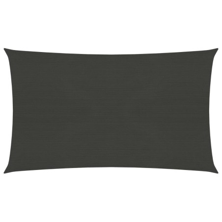 vidaXL Sonnensegel 160 g/m² Anthrazit 3x6 m HDPE