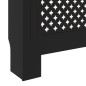 vidaXL MDF Heizkörperverkleidung Schwarz 205 cm vidaXL MDF Heizkörperverkleidung Schwarz 205 cm