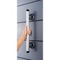 RIDDER Haltegriff Premium 45 cm Aluminium Silbern RIDDER Haltegriff Premium 45 cm Aluminium Silbern