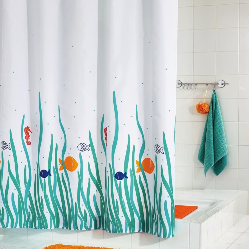 RIDDER Duschvorhang Atlantis 180x200 cm RIDDER Duschvorhang Atlantis 180x200 cm