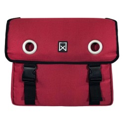 Willex Fahrradtaschen 30 L Canvas Rot 