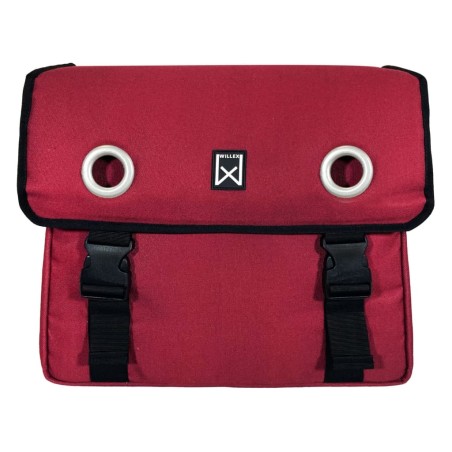 Willex Fahrradtaschen 30 L Canvas Rot 