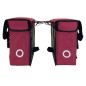 Willex Fahrradtaschen 30 L Canvas Rot Willex Fahrradtaschen 30 L Canvas Rot