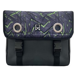 Willex Fahrradtaschen Eco 30 L Tarpaulin Grün und Schwarz 