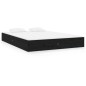 vidaXL Massivholzbett Schwarz 160x200 cm vidaXL Massivholzbett Schwarz 160x200 cm
